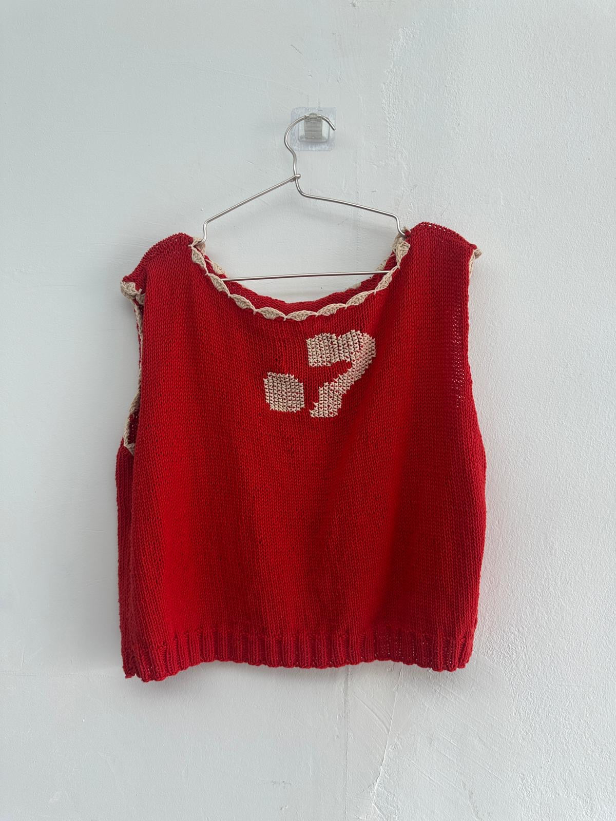 SAMPLE Joyce vest knit - one size