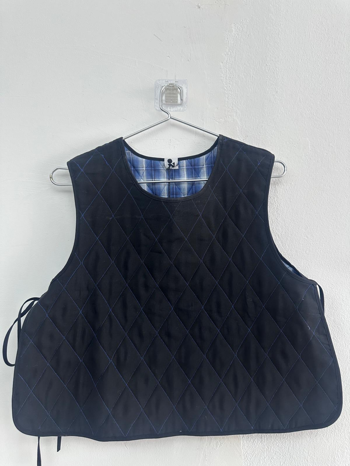 SAMPLE - reversible quilted vest