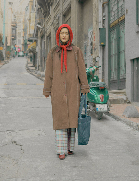Zoe Coat - Brown
