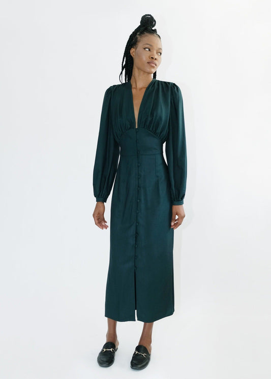 SAMPLE Lola Dress - Teal