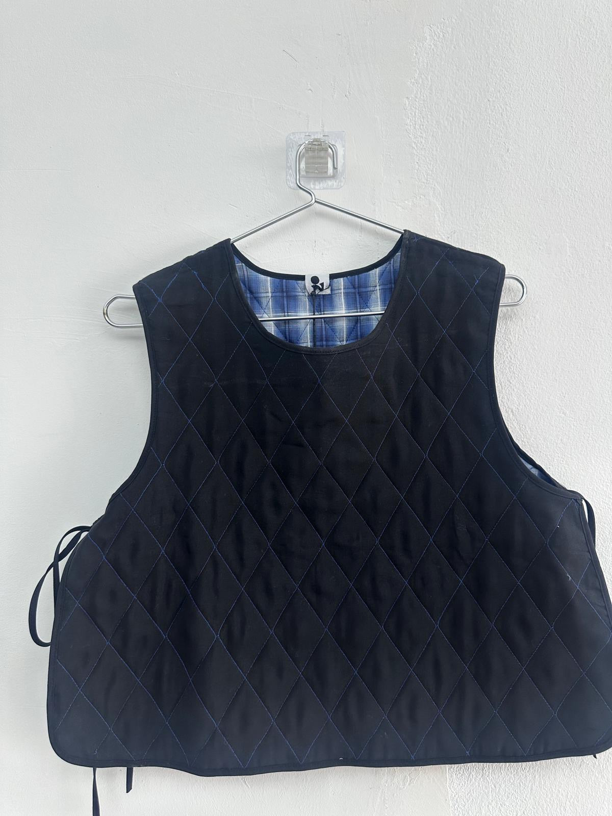 SAMPLE - reversible quilted vest