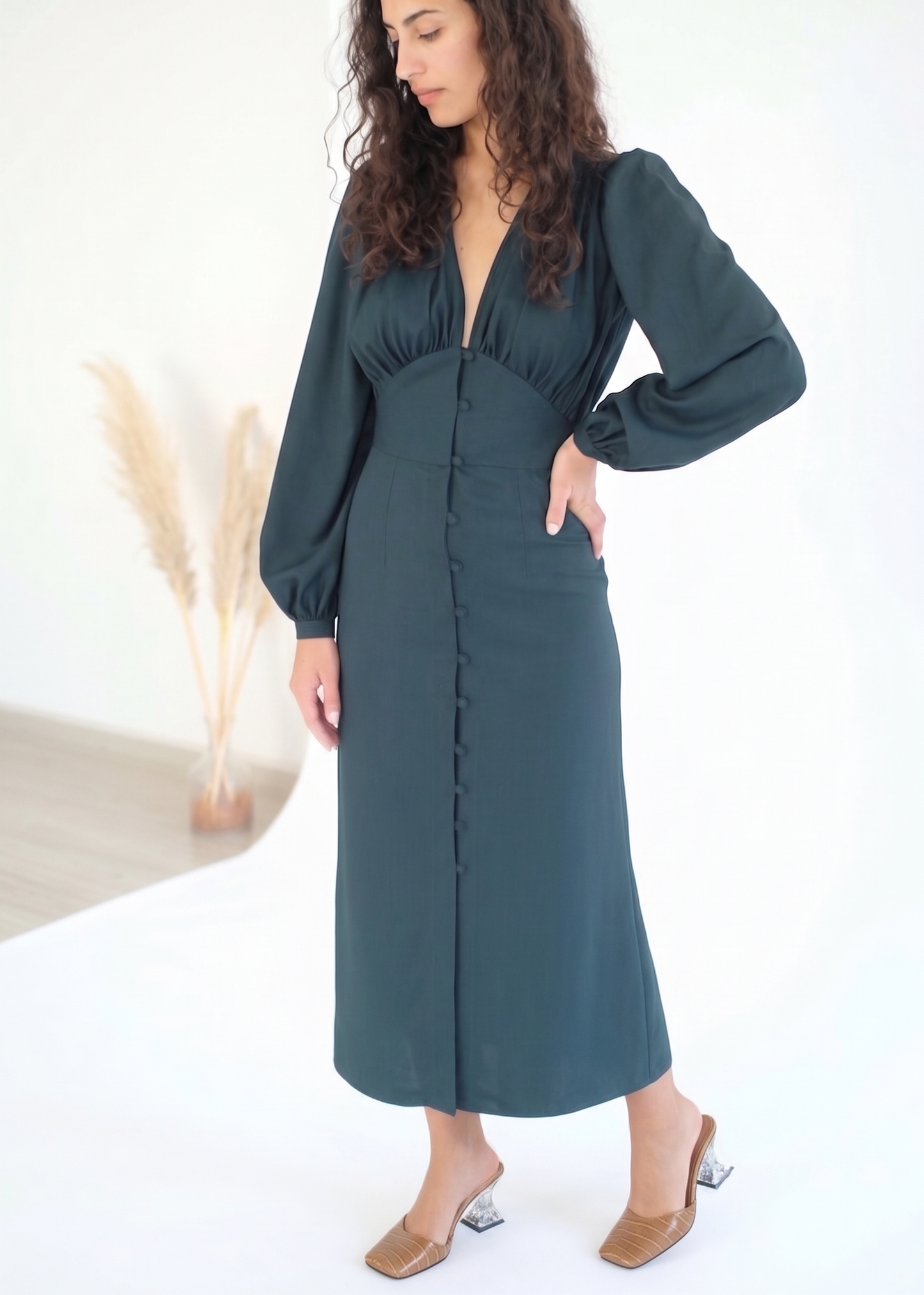 Lola Dress - Teal
