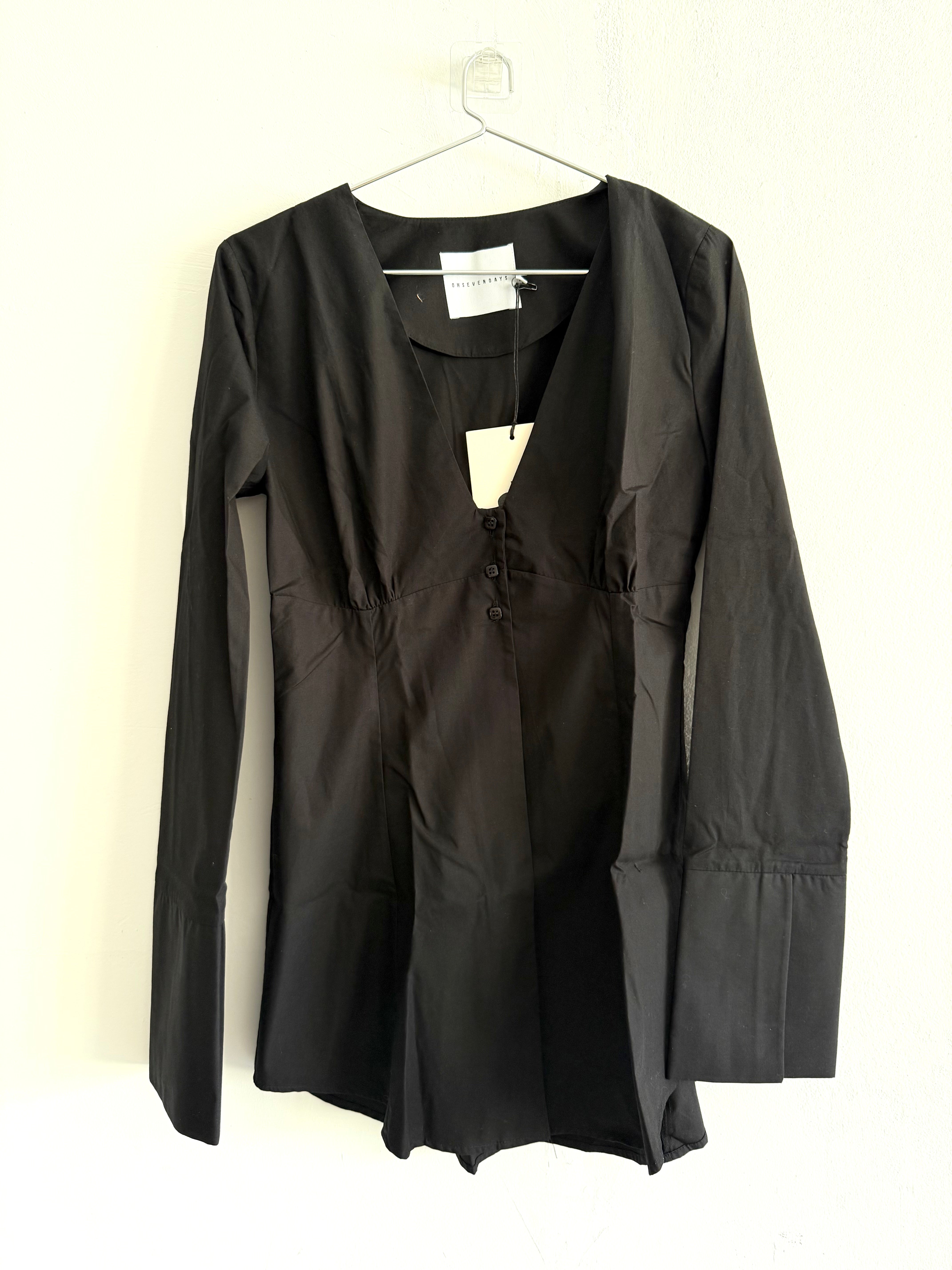 SAMPLE Demi Blouse Black