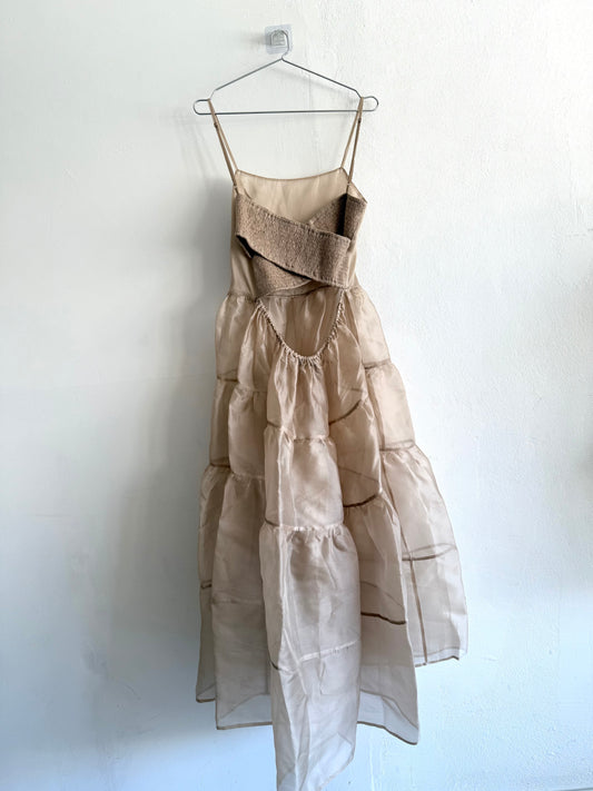 SAMPLE Lucille Dress Beige