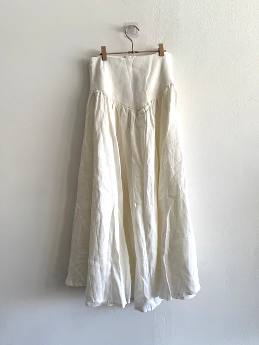 SAMPLE Dani Skirt White - Faulty