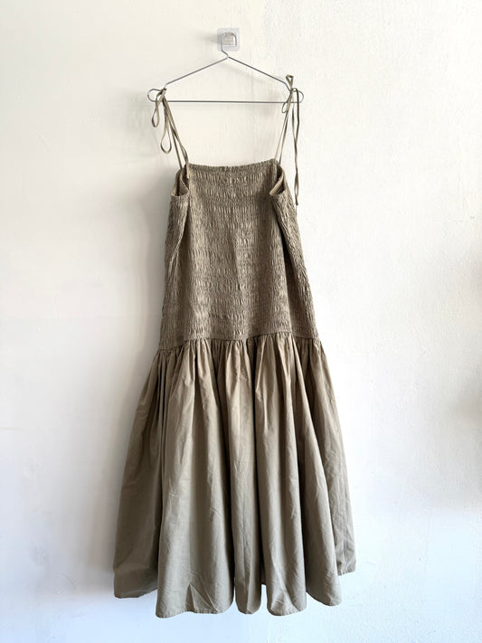 SAMPLE Louise Dress green (Maternity) - Faulty