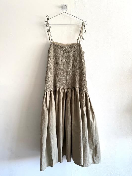 SAMPLE Louise Dress green (Maternity) - Faulty