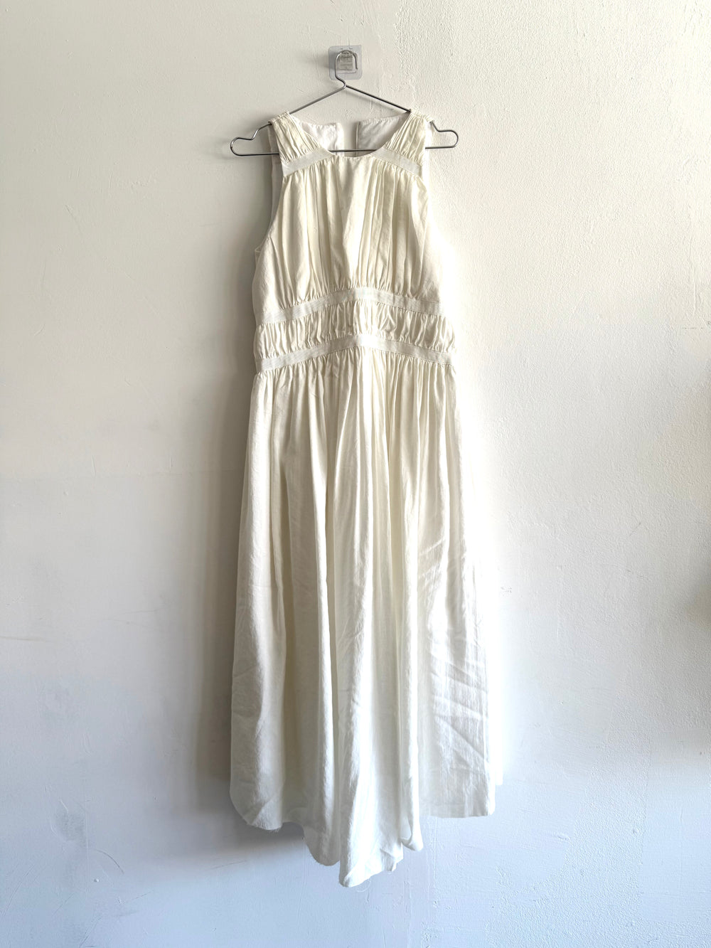 SAMPLE Heather Dress White (maternity)