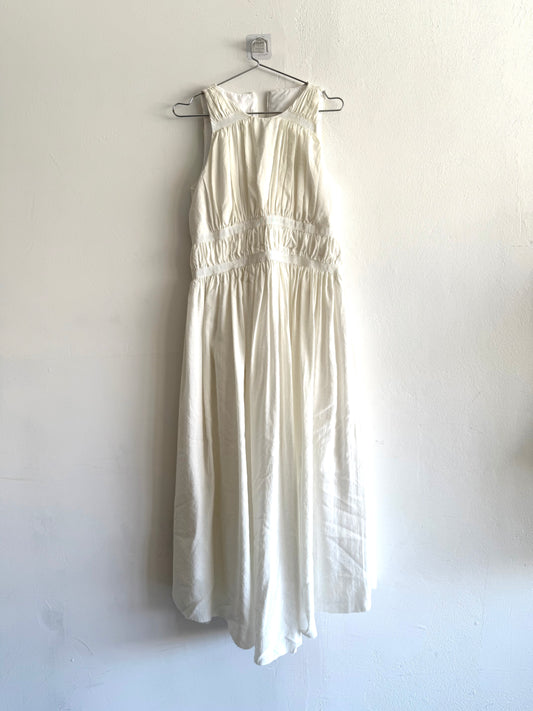 SAMPLE Heather Dress White (maternity)