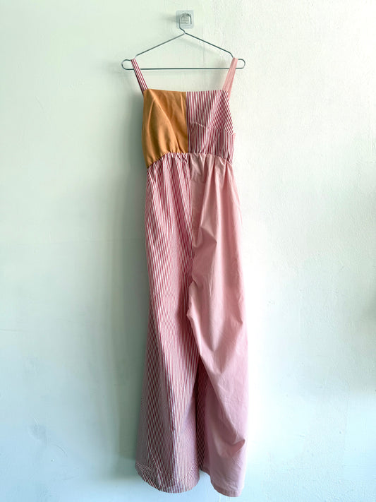 SAMPLE Maternity Stella Jumpsuit Patchwork