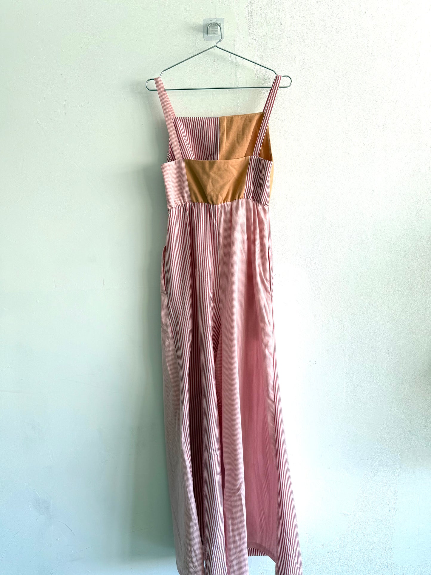 SAMPLE Maternity Stella Jumpsuit Patchwork