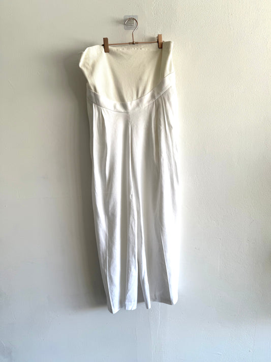 SAMPLE Maternity trousers white
