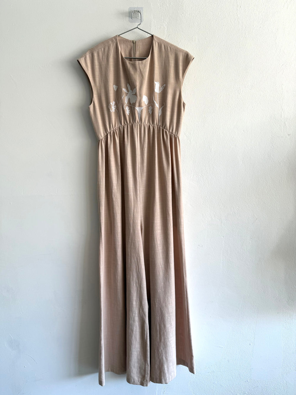 SAMPLE Maternity Martha Jumpsuit - beige