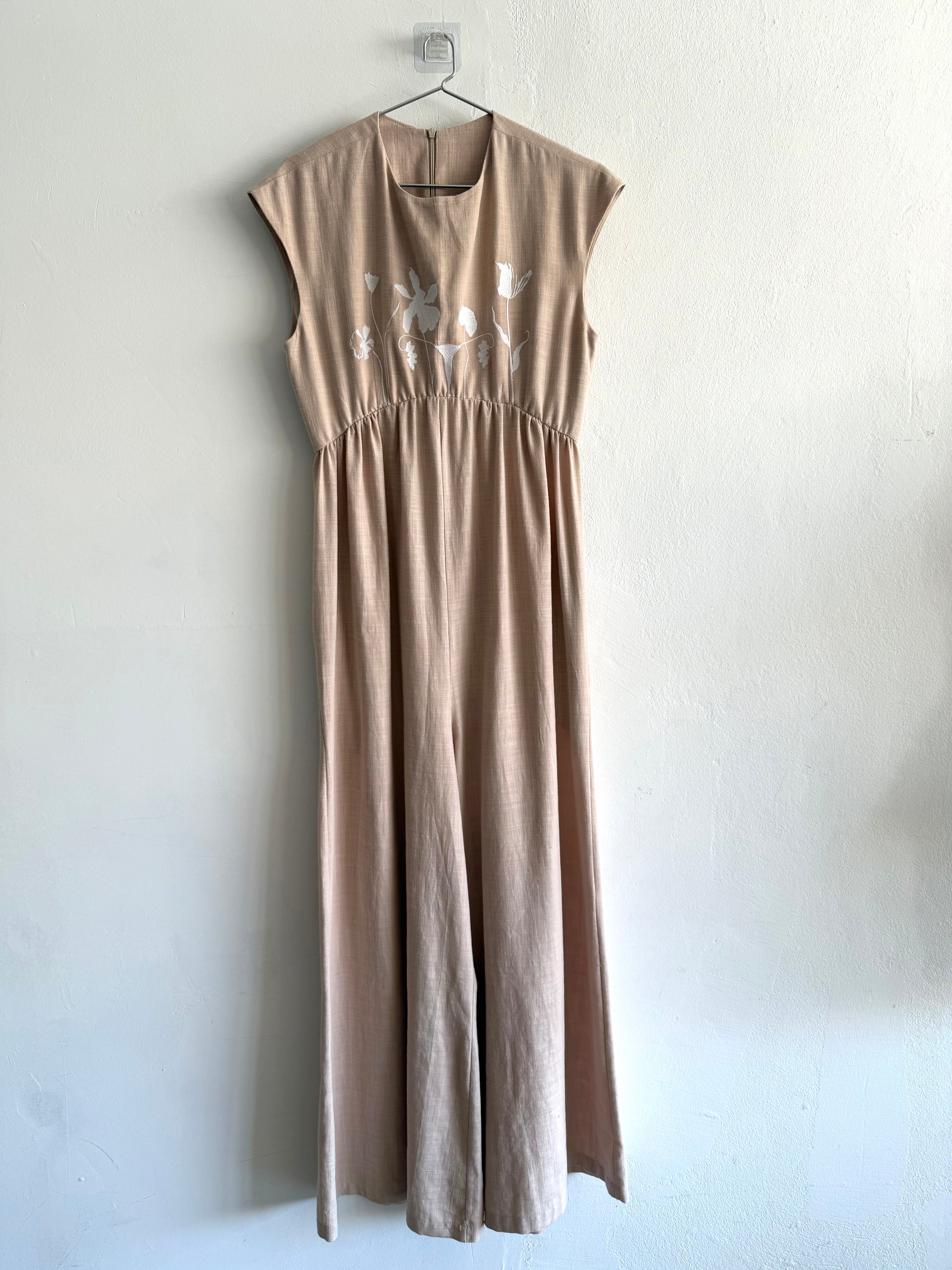 SAMPLE Maternity Martha Jumpsuit - beige