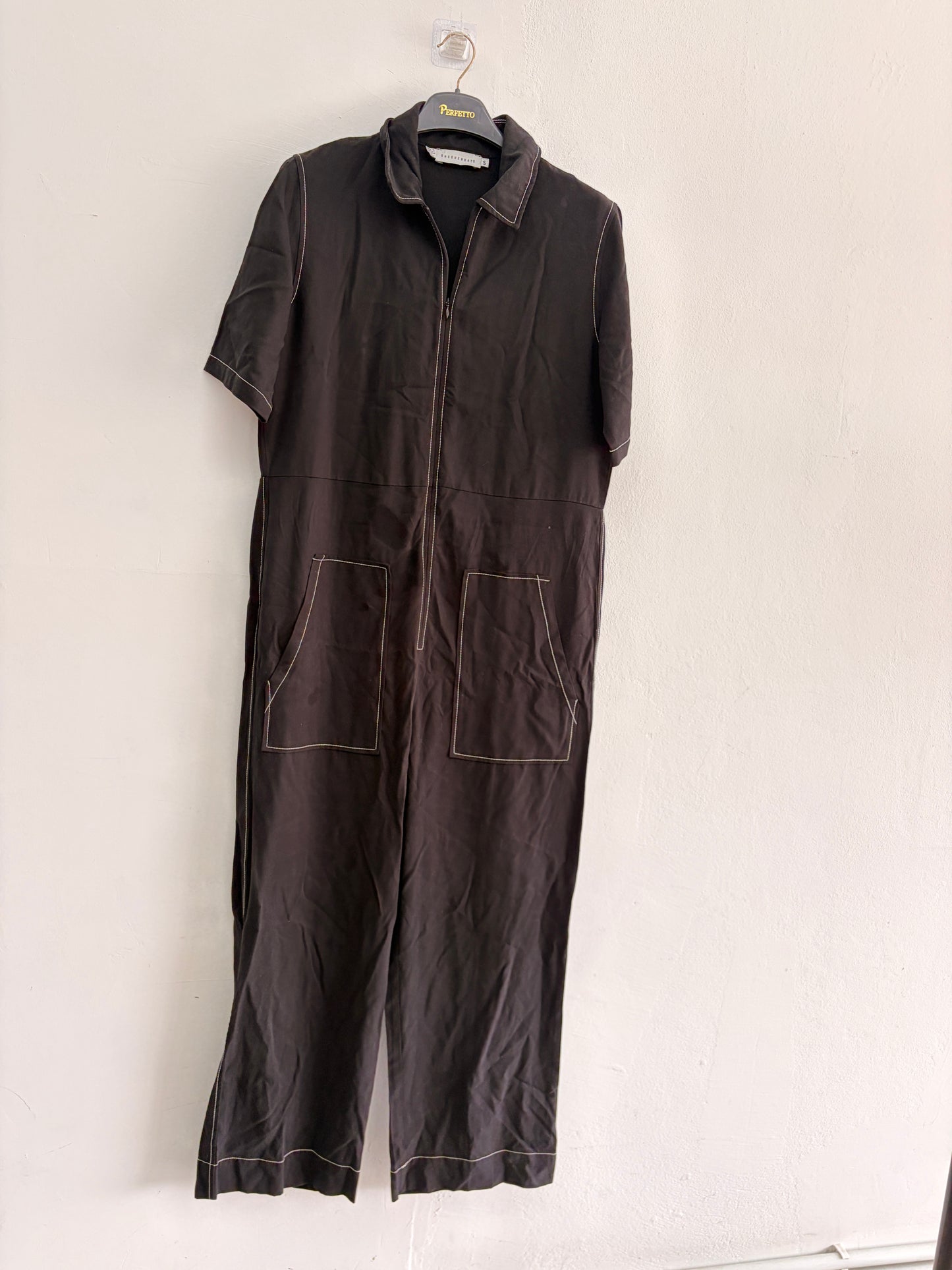 SAMPLE Beatrice Boilersuit - Maternity (black)
