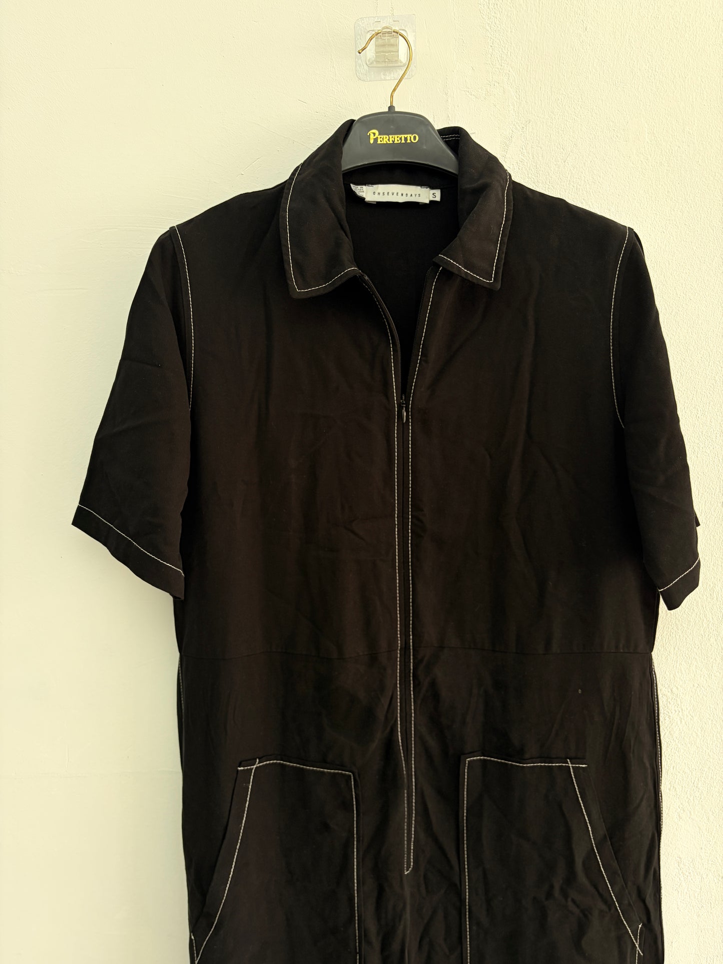 SAMPLE Beatrice Boilersuit - Maternity (black)
