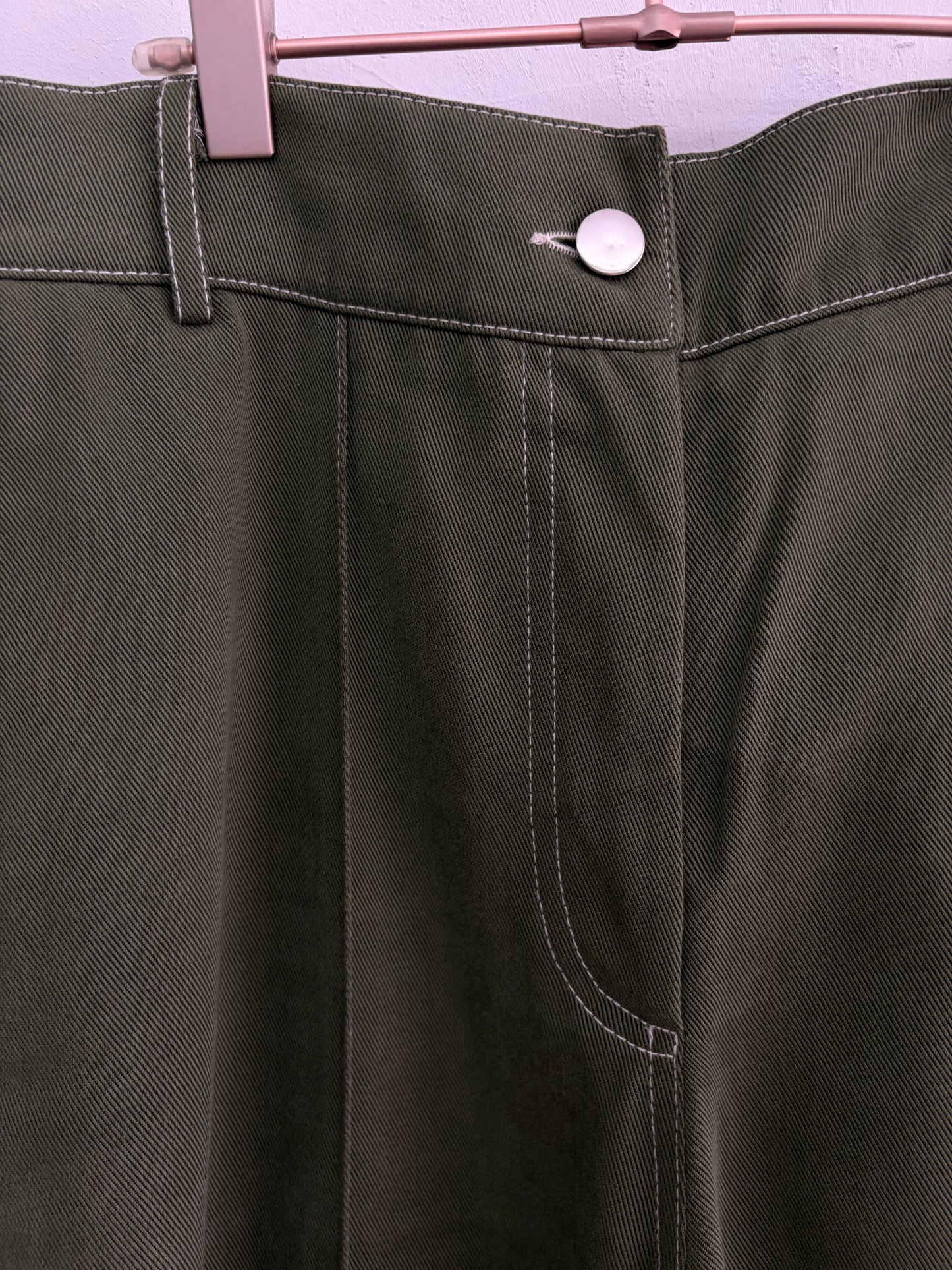 SAMPLE High Kick trousers GREEN LARGE