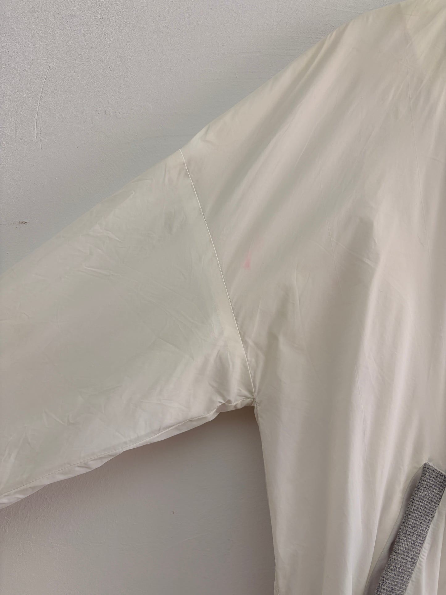 SAMPLE - bomber jacket white SMALL