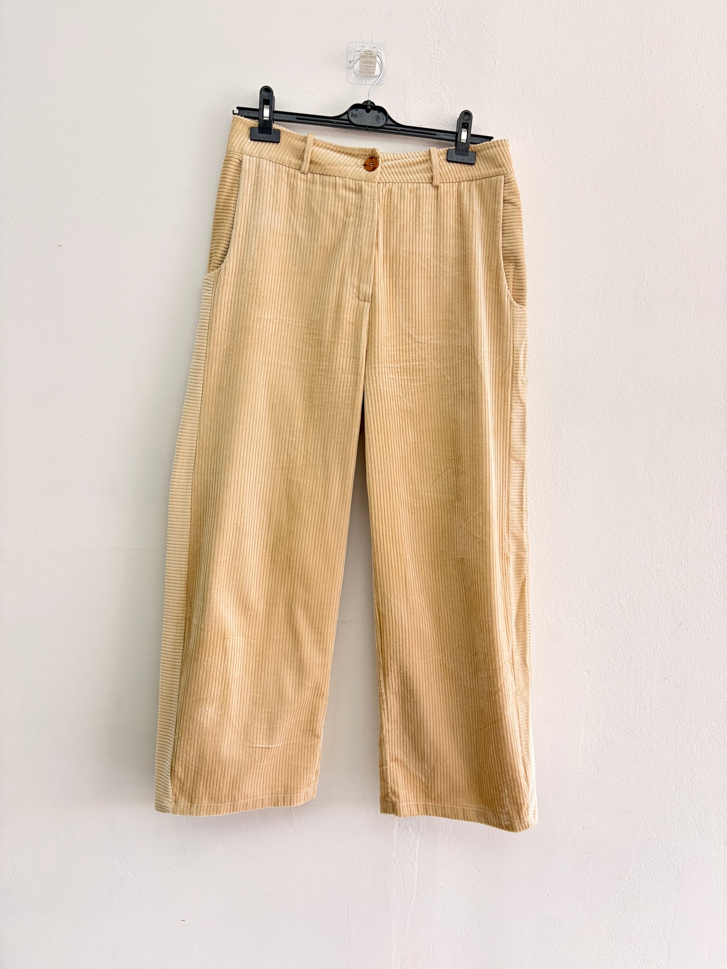 SAMPLE Side Kick Trousers - Beige LARGE/XL