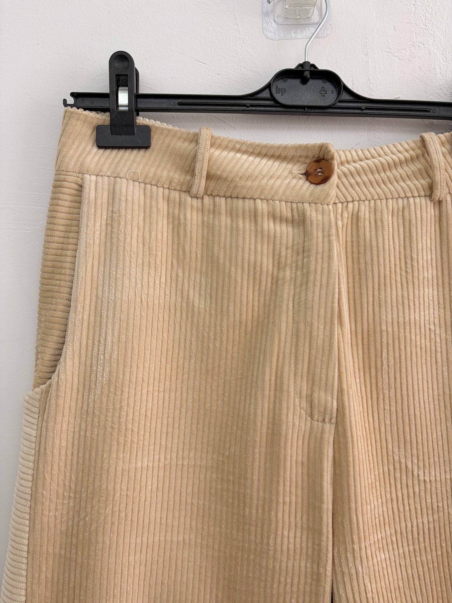 SAMPLE Side Kick Trousers - Beige LARGE/XL