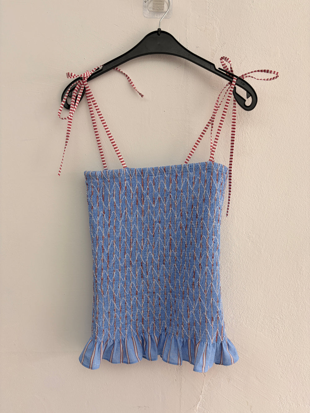 SAMPLE JUSTINE TOP - XS BLUE (Copy)