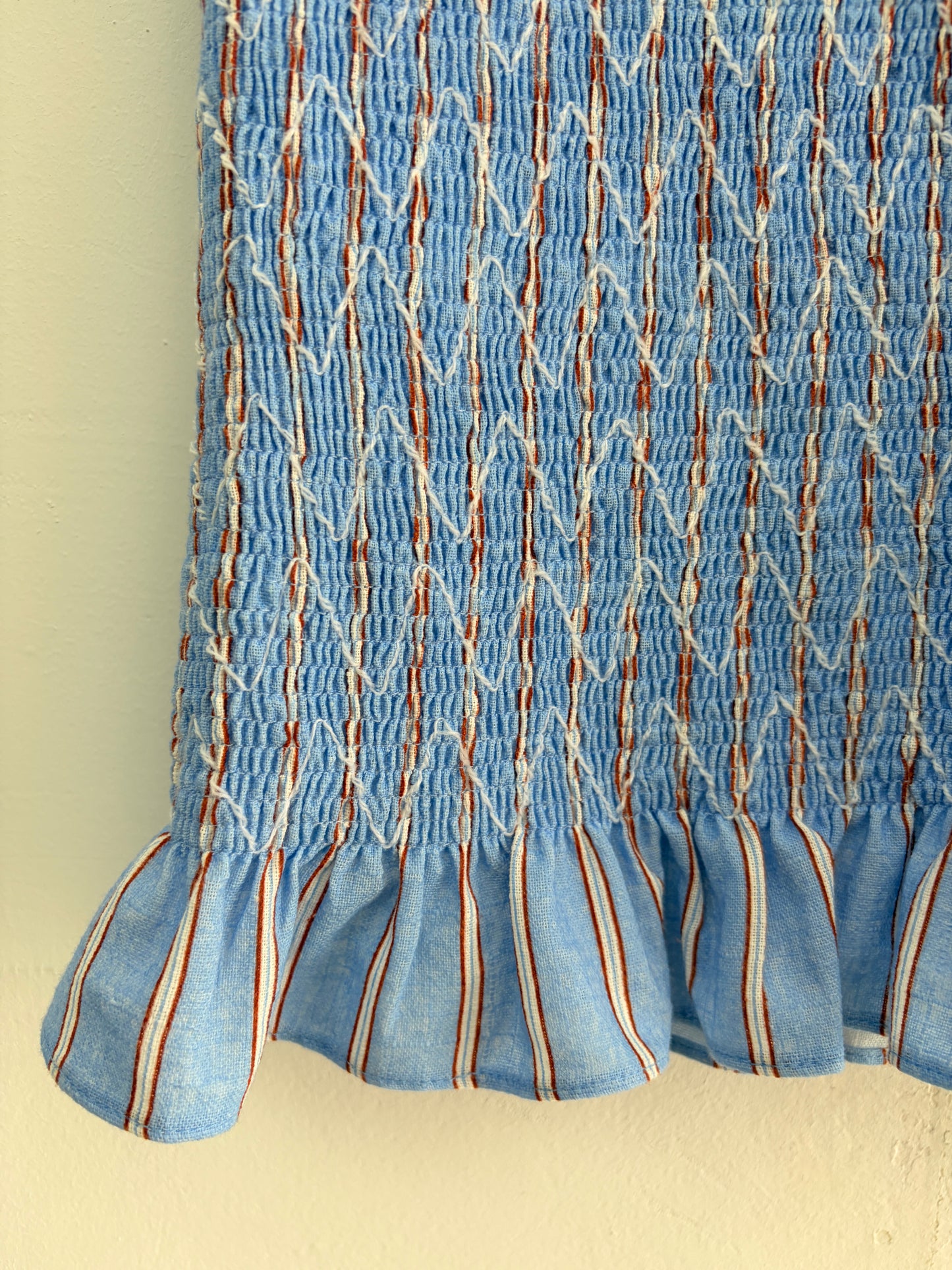 SAMPLE JUSTINE TOP - XS BLUE (Copy)