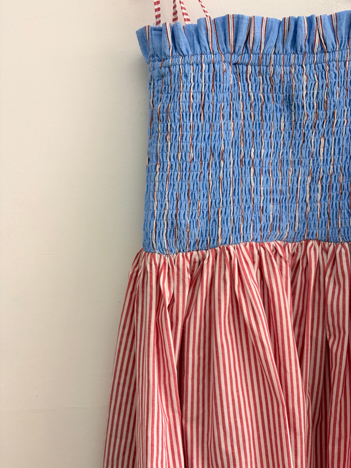 SAMPLE JUSTINE DRESS - XS BLUE
