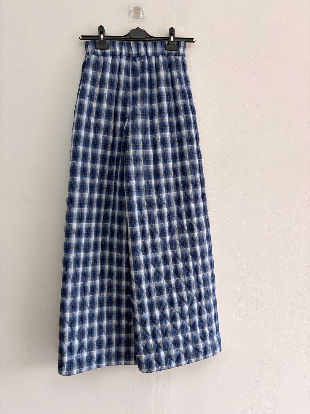 SAMPLE - quilted reversible pants - SMALL