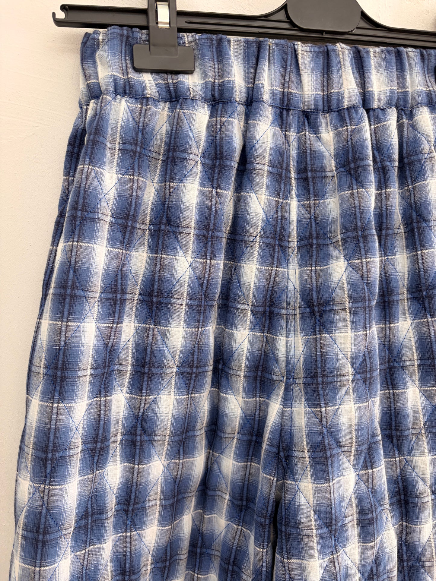 SAMPLE - quilted reversible pants - SMALL