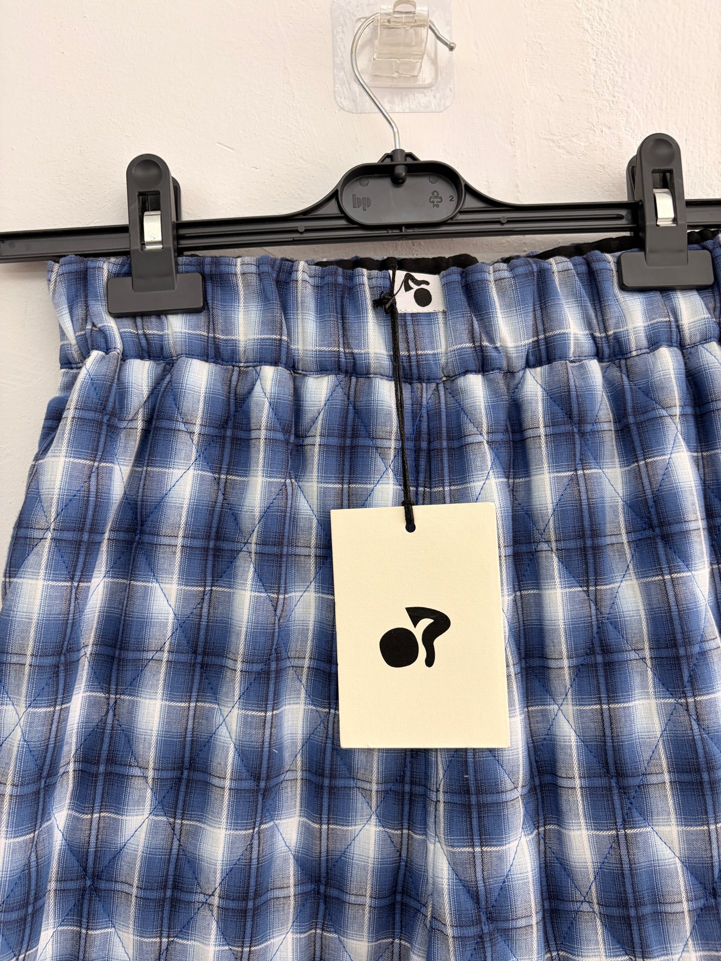 SAMPLE - quilted reversible pants - SMALL