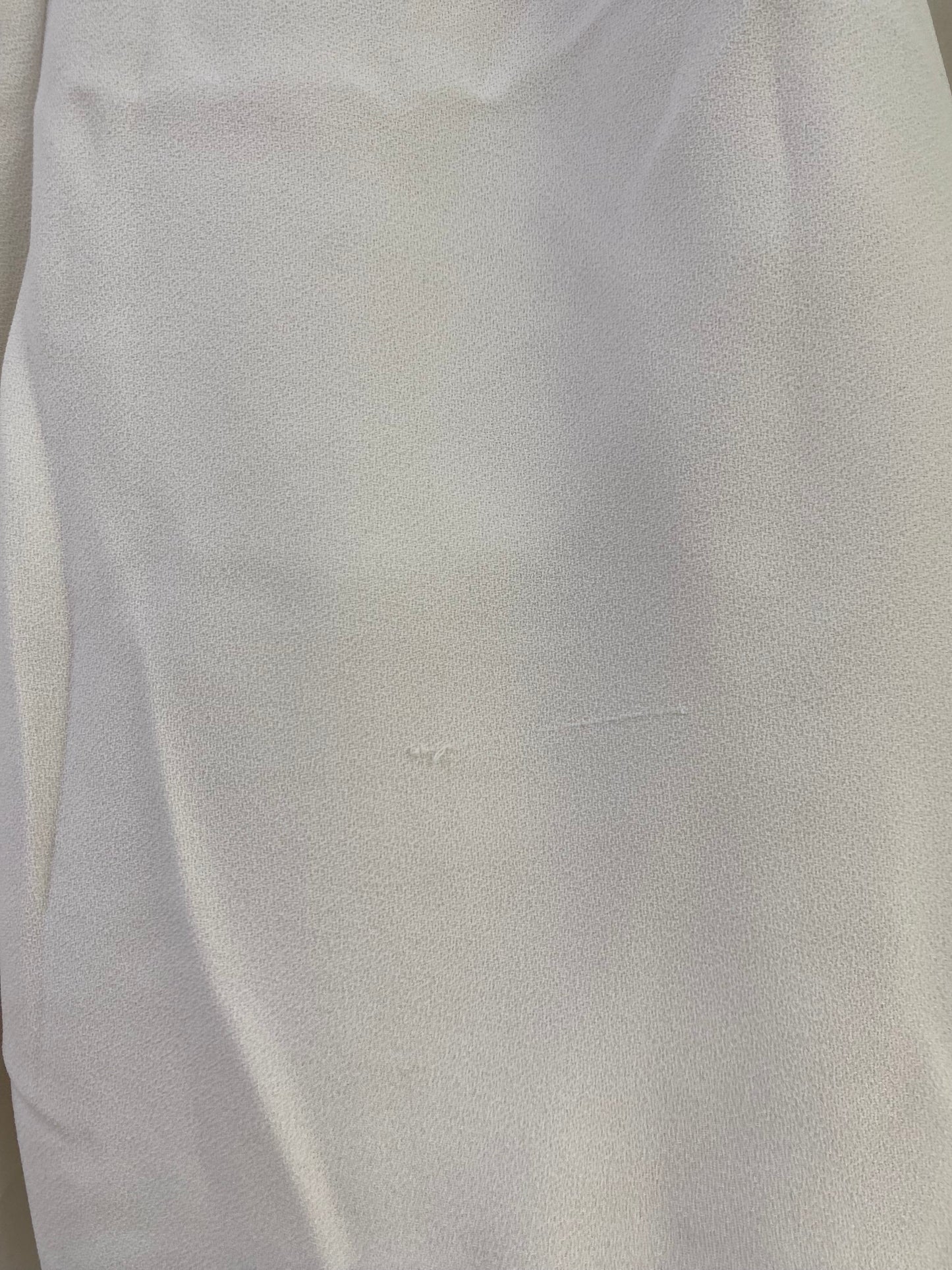 SAMPLE MIDI SHORTS- WHITE