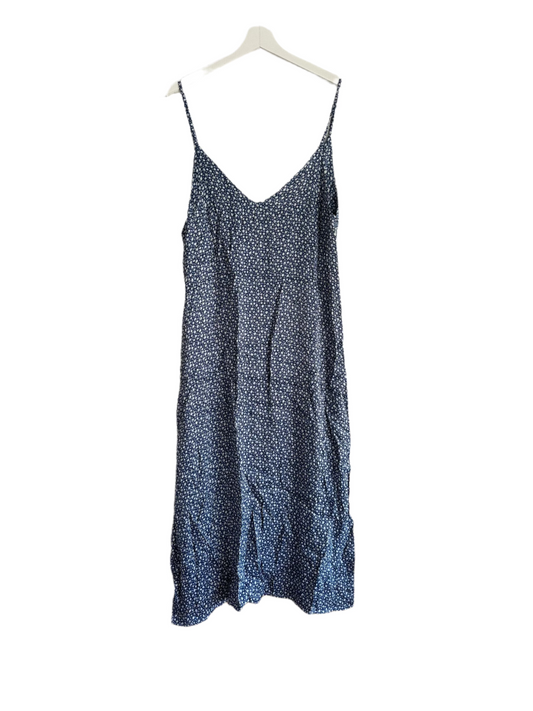 SAMPLE Dress (Blue with prints)