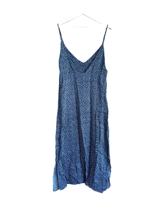 SAMPLE Dress (Blue with prints)