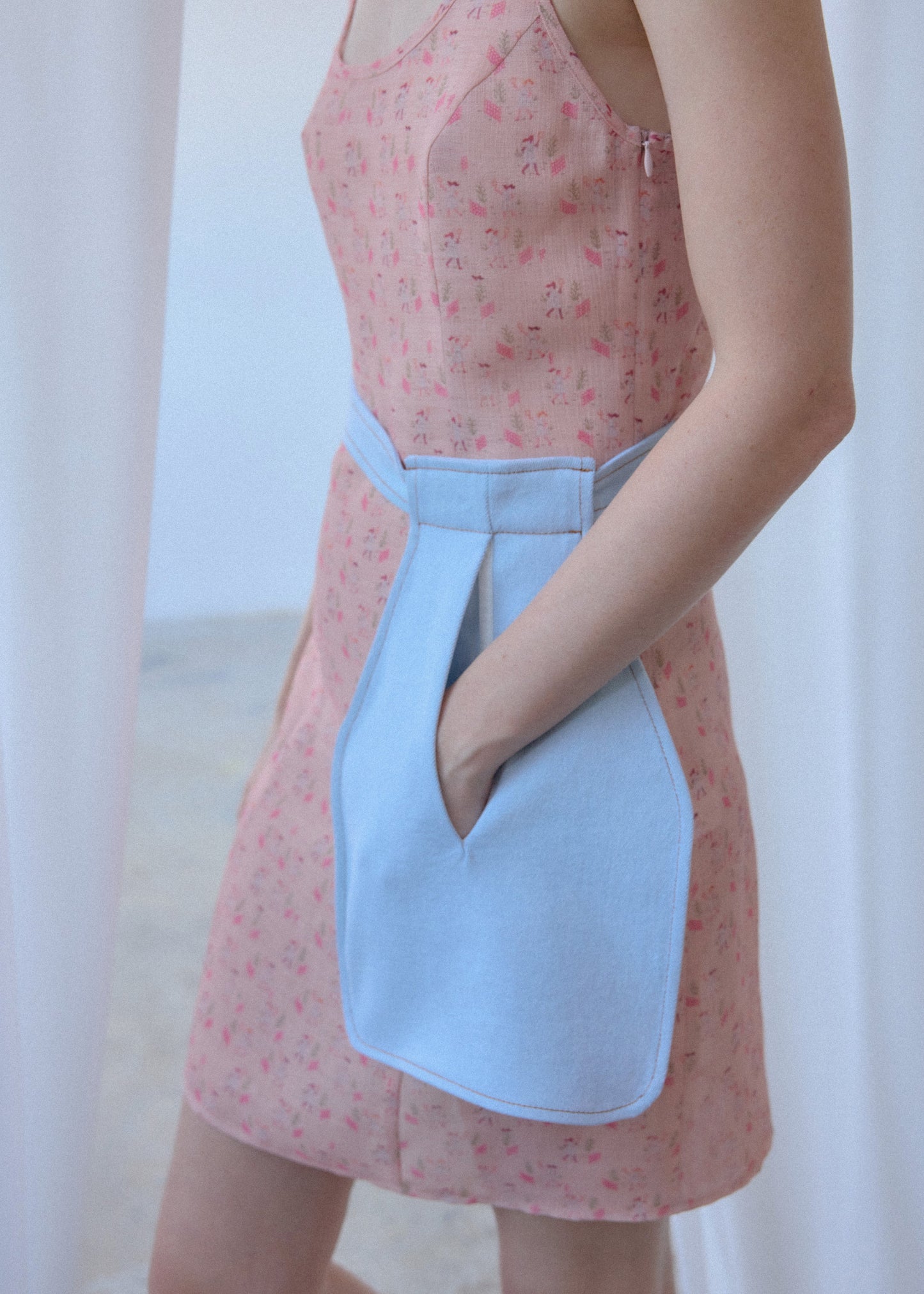 Ball Girl Belt Bag - Blue - OhSevenDays