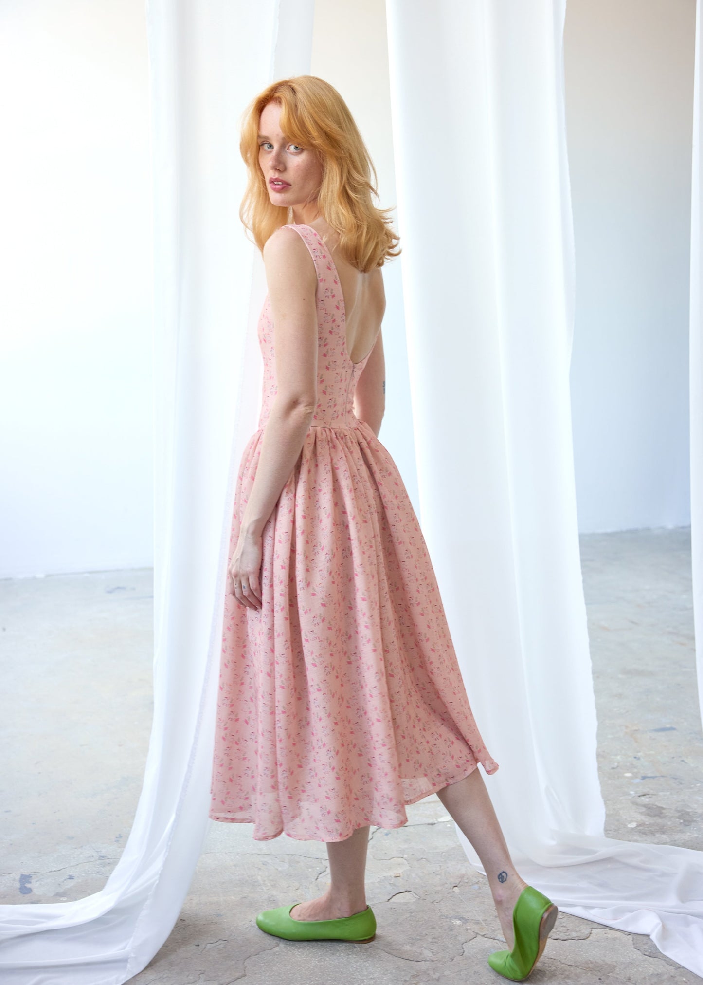 SAMPLE Dani dress - Pink