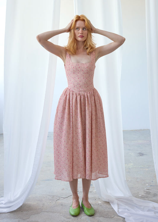 SAMPLE Dani dress - Pink