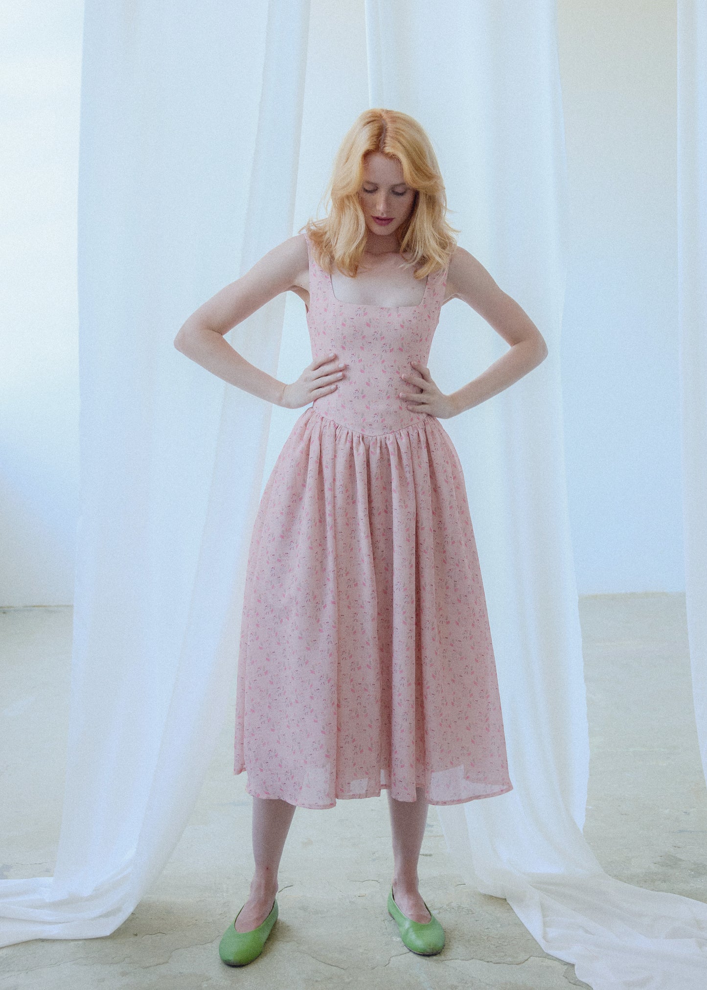 Dani Dress Pink - OhSevenDays