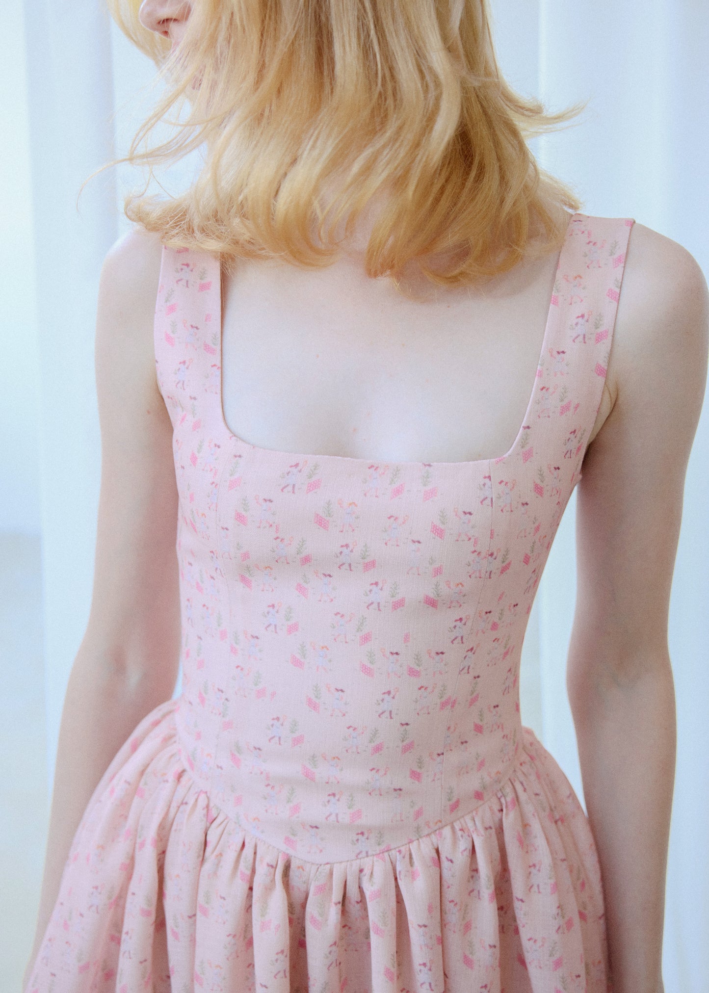 Dani Dress Pink - OhSevenDays