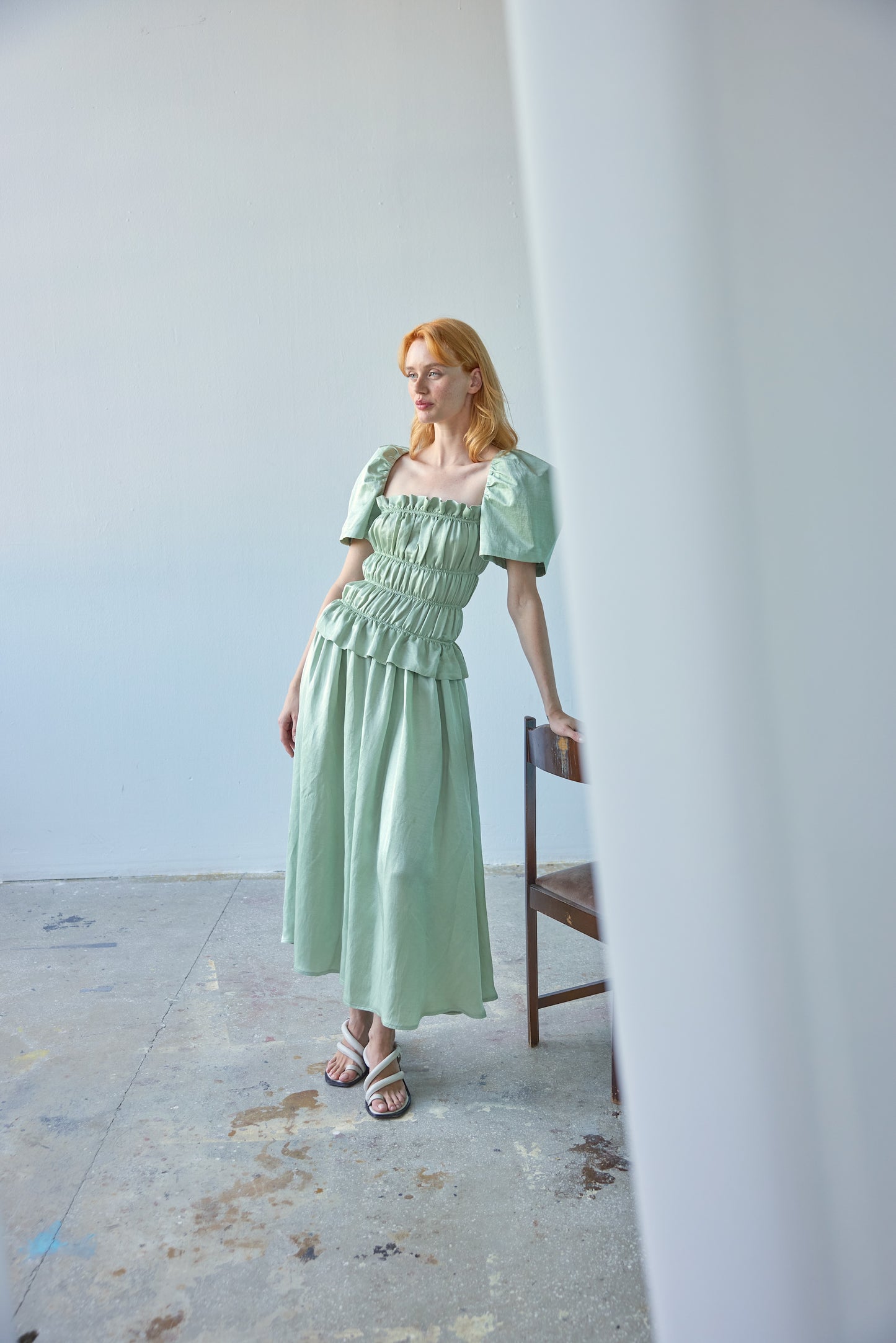 Belle Dress - Mint