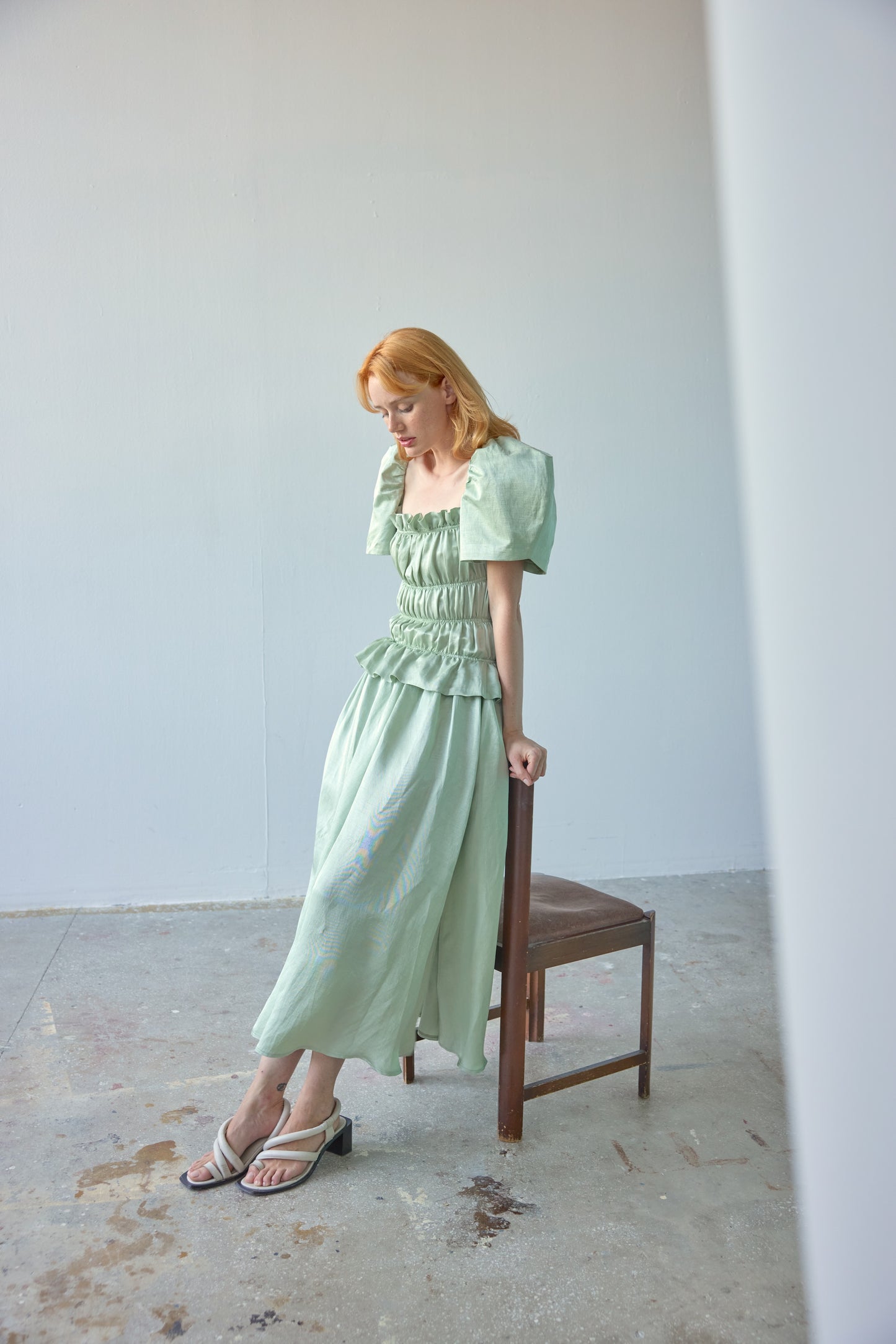 Belle Dress - Mint