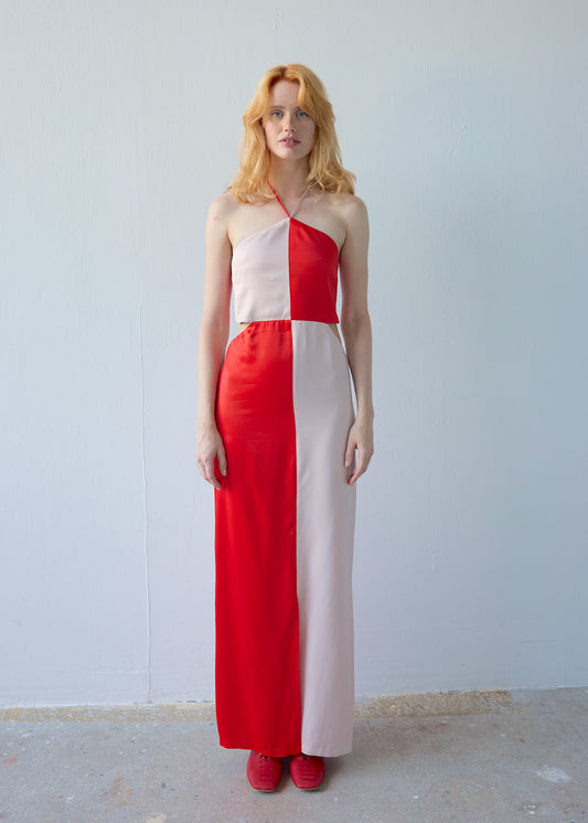 Venus Dress - Pink Red