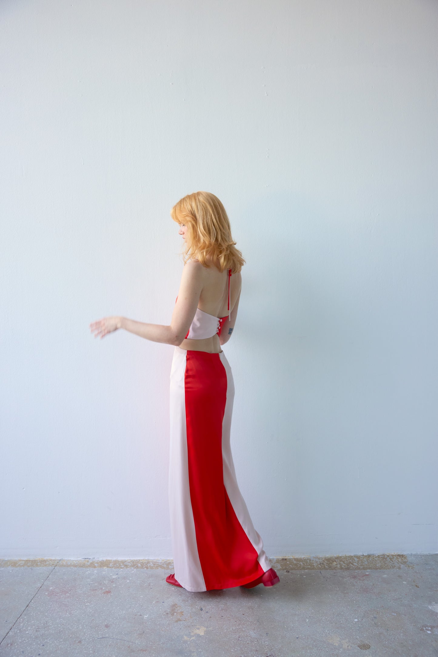 Venus Dress - Pink Red