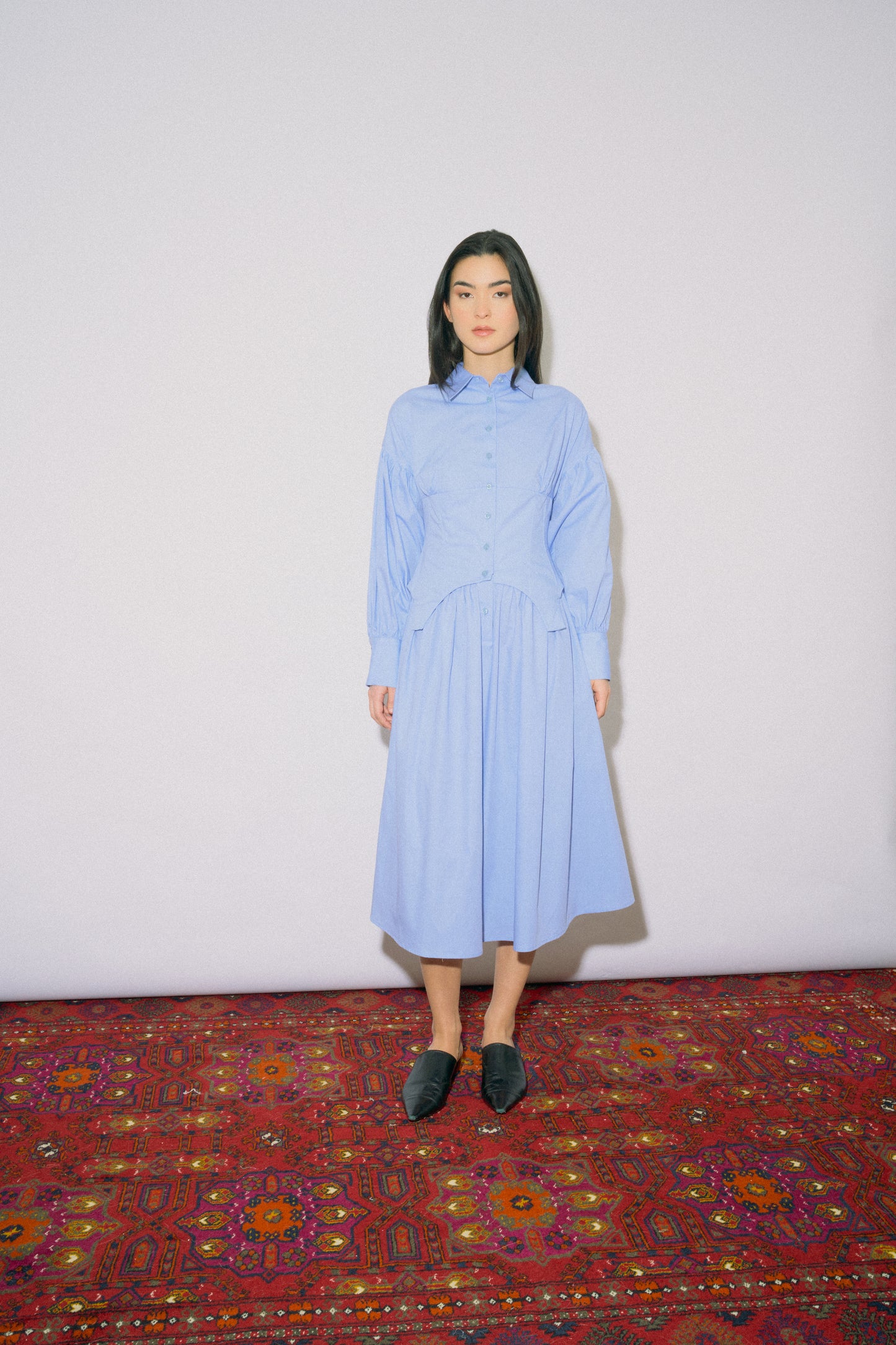 Tahlia Dress - blue