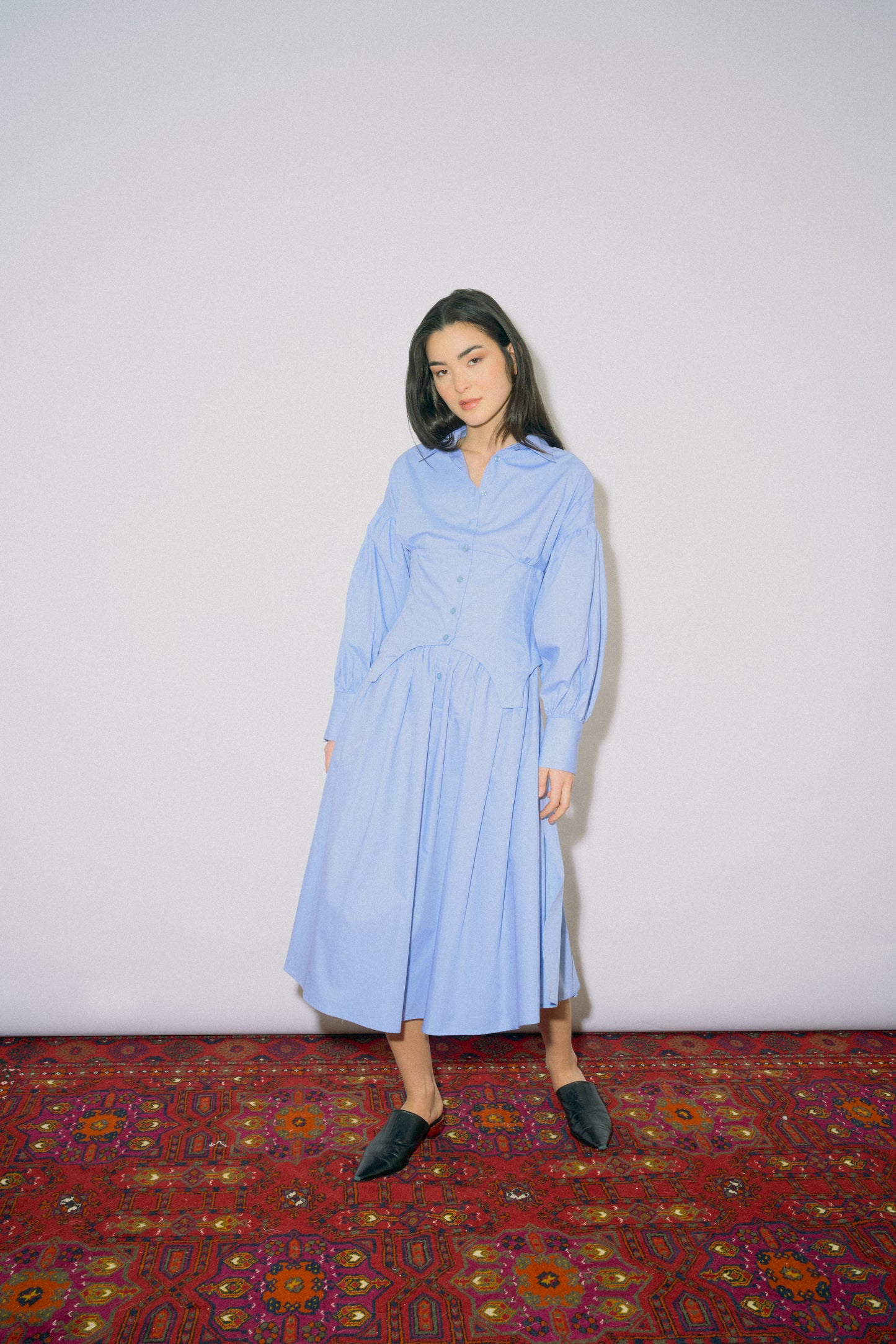 Tahlia Dress - blue