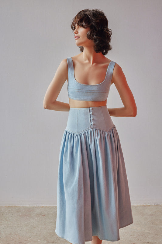 SAMPLE Abby Bralett - light blue