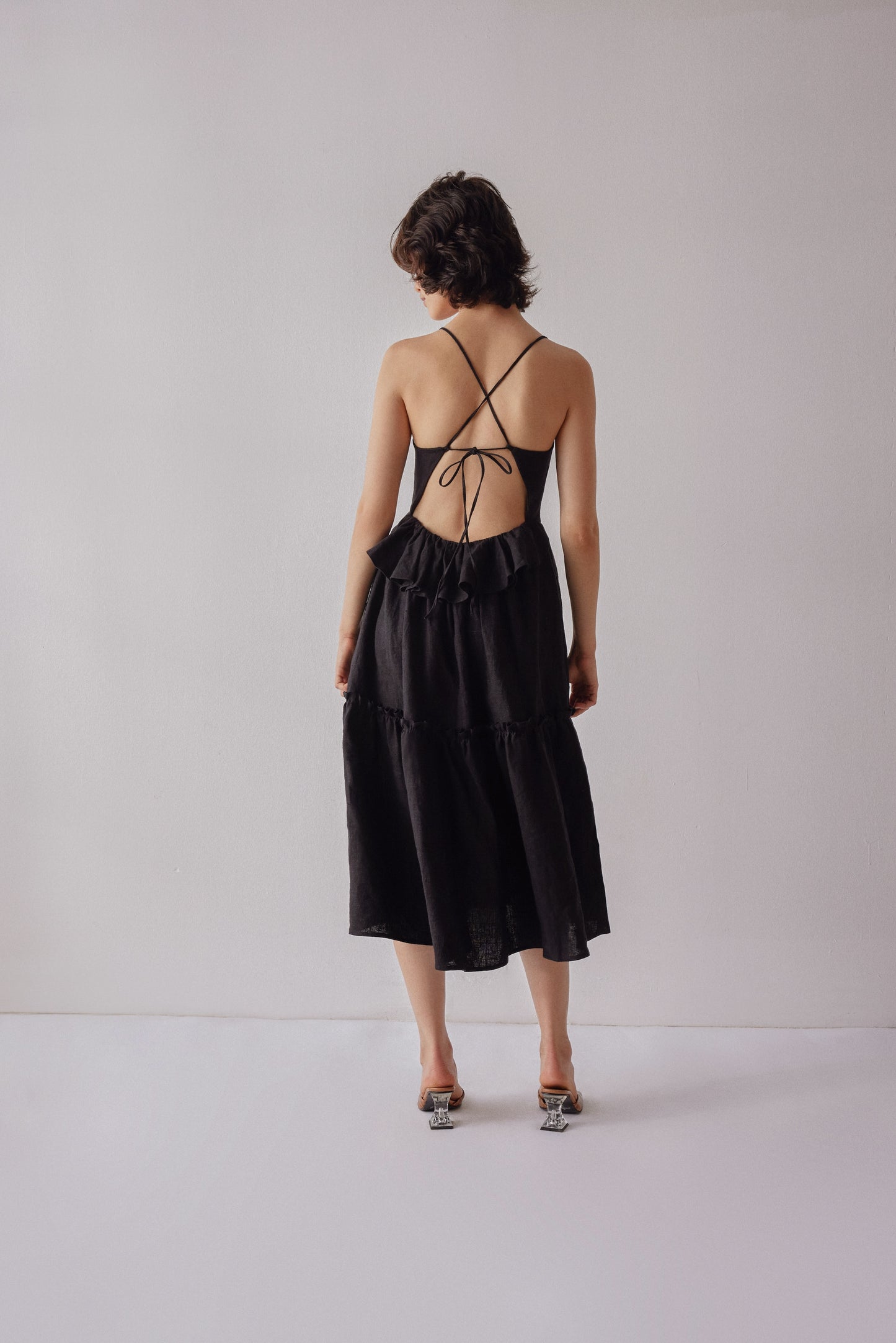 SAMPLE Holly dress black