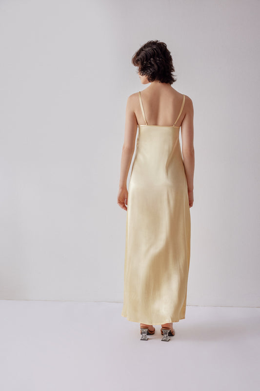 SAMPLE Cordelia Dress - yellow