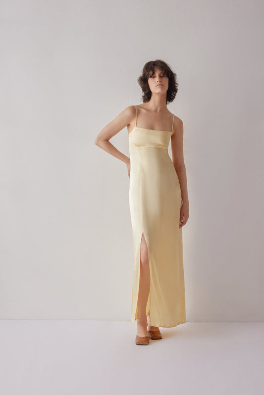 SAMPLE Cordelia Dress - yellow