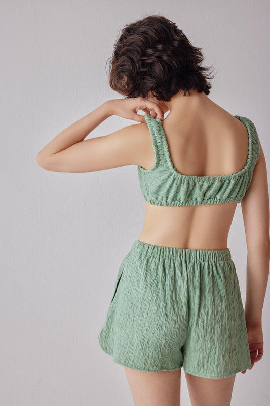 SAMPLE Ruby Top Green