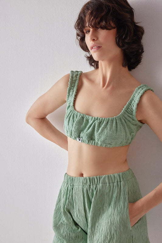 SAMPLE Ruby Top Green